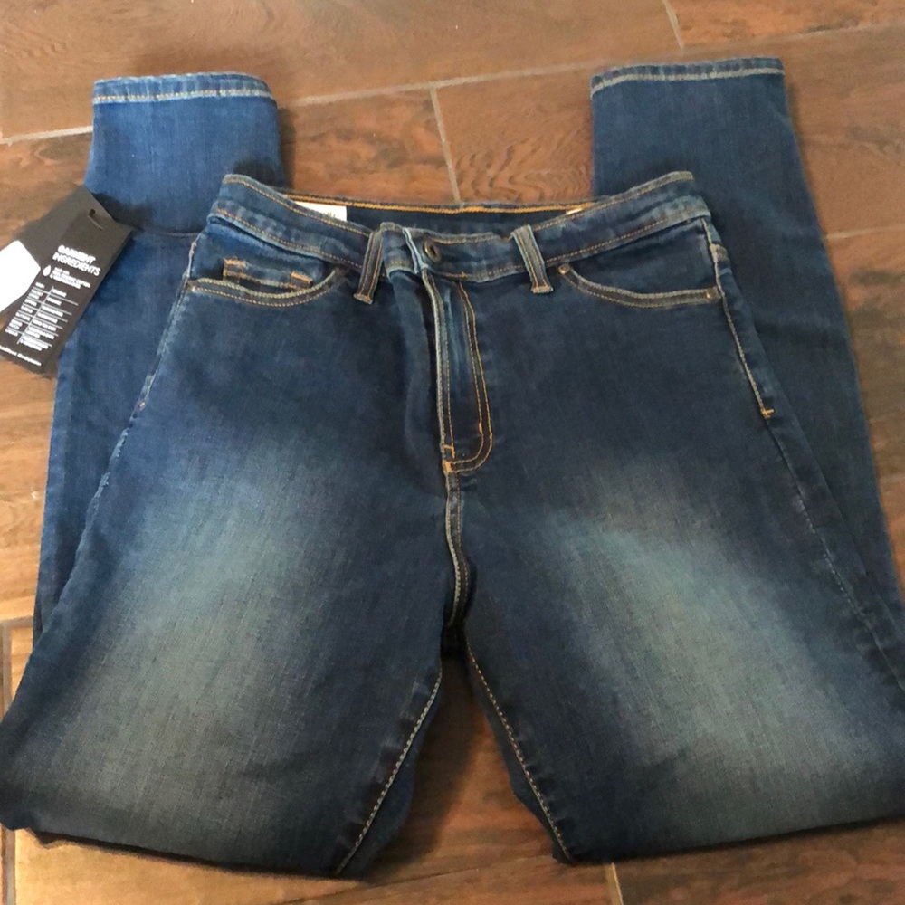 Outland Denim, Harriet high rise skinny jeans,